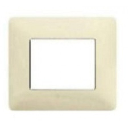 Rama ornament 2 module Ivory Bticino Matix